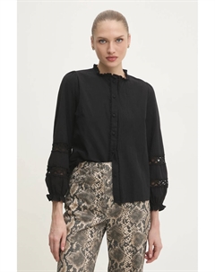 Хлопковая рубашка, черный Answear lab