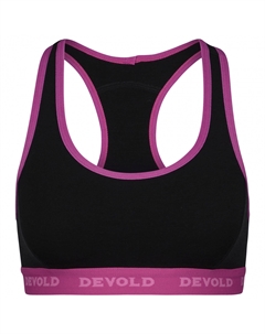 Спортивный бюстгальтер Double Bra, черный Devold