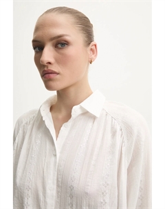 Хлопковая рубашка, белый Answear lab