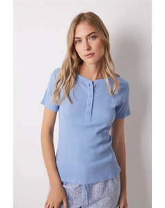 Пижамная футболка MIX AND MATCH HAMPTONS, синий Women'secret