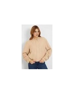 Бомбер, бежевый Guess