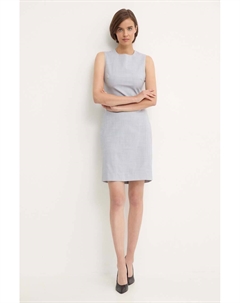 Шерстяное платье, серый Calvin klein