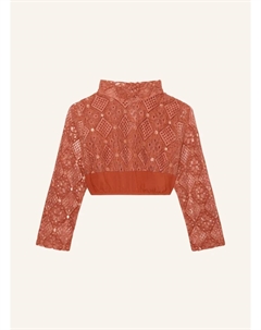 Кофточка-дирндль elea из блестящей пряжи Krüger, красный Kruger