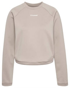 Толстовка Sweatshirt Raglanärmel Hmlmt Yoga Damen, цвет CHATEAU GRAY Hummel