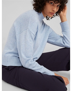 Широкие брюки Wide leg Pleated Pants Camille, синий/темно-синий Edited