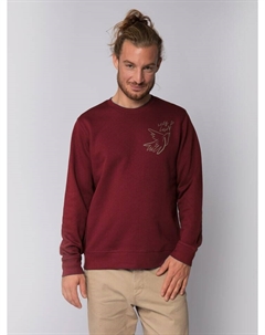 Толстовка Sweatshirt Self love, цвет Weinrot Watapparel