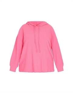 Толстовка Plus Size Hoodie, цвет Rose Red Mymo