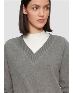 Толстовка Sweatshirt langarm, серый S.oliver