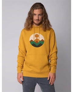 Толстовка Sweatshirt Geometric Landscape 2, цвет Ochre Watapparel