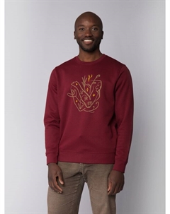 Толстовка Sweatshirt Self love, цвет Weinrot Watapparel