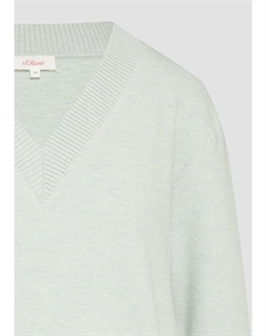 Толстовка Sweatshirt langarm, зеленый S.oliver