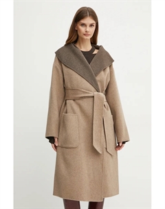 Двустороннее плащ из хлопка, бежевый Karl lagerfeld