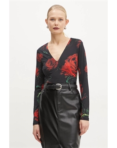 БЕЛОЕ боди, черный Guess