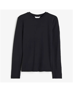 Лонгслив Jersey, черный H&m