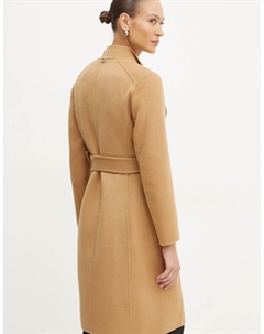 Шерстяное плащ, бежевый Liu jo