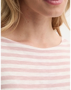 Хлопковый топ с длинными рукавами, розовый Marc o'polo