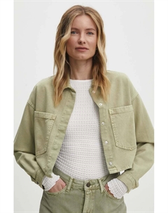Джинсовая куртка, зеленый Answear lab