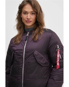 Куртка, фиолетовый Alpha industries