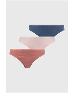 Стринги упаковка из 3 шт, розовый Tommy hilfiger