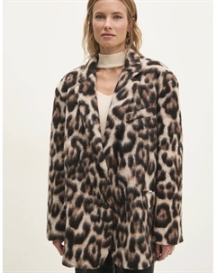 Шерстяное плащ, бежевый Answear lab