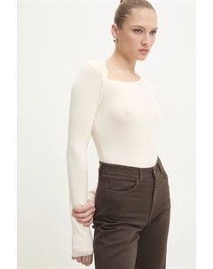 Шерстяной свитер, бежевый Answear lab