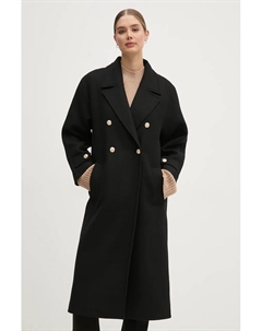 PFMARITIME шерстяное плащ, черный La petite francaise