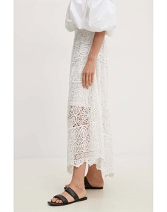 Хлопковая юбка, белый Answear lab