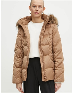 ОЛЬГА пуховик, коричневый Guess