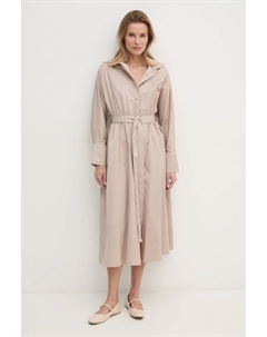 Хлопковое платье, бежевый Answear lab