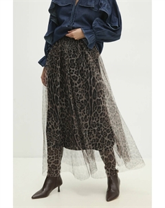 Юбка, бежевый Answear lab