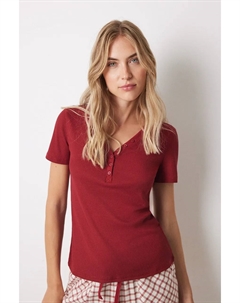 Пижамная футболка MIX AND MATCH LOVE ACTUALLY, красный Women'secret