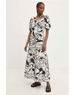 Хлопковое платье, черный Answear lab