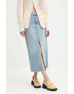 Джинсовая юбка, синий Marc o'polo