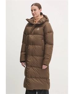 Пуховик женский, зеленый Haglöfs