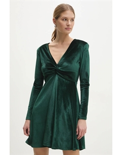 Бархатное платье, зеленый Answear lab