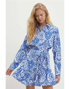 Платье, синий Answear lab