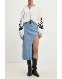 Джинсовая юбка, синий Answear lab