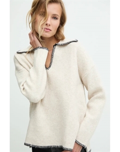 Шерстяной свитер, бежевый Answear lab