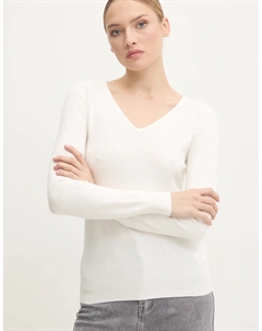 Свитер с добавлением кашемира, белый Answear lab