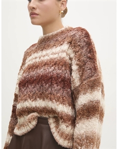 Свитер из смесовой шерсти, коричневый Answear lab