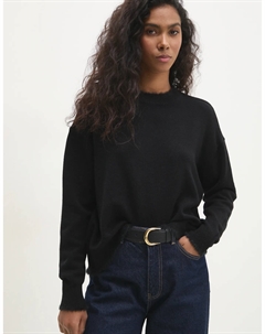 Шерстяной свитер, черный Answear lab