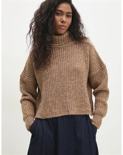 Шерстяной свитер, коричневый Answear lab