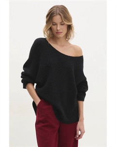 Шерстяной свитер, черный Answear lab