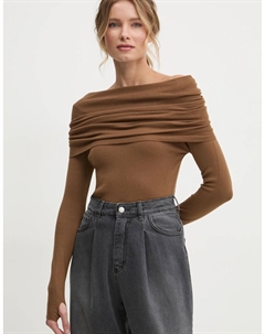 Свитер, коричневый Answear lab