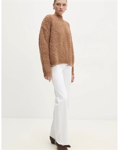 Шерстяной свитер, коричневый Answear lab