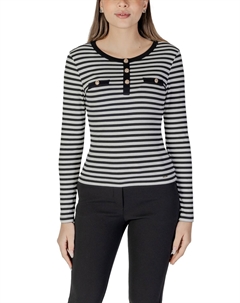 Джемпер в полоску, белый Morgan lane