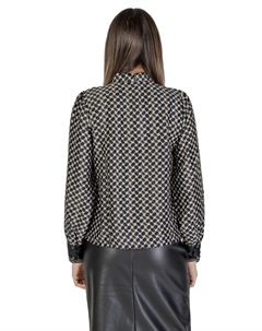 Рубашка с бантом, черный Only