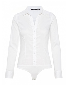 Рубашка-боди, белый Vero moda