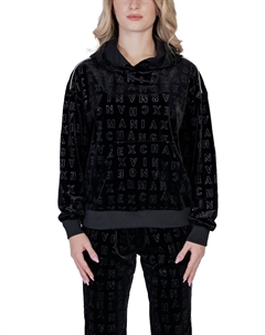 Кофта женская с фирменным принтом, черный Armani exchange