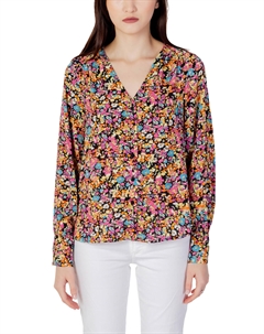 Рубашка с цветочным принтом, розовый Only